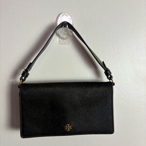 Tory Burch Cleo Calf Hair Front Flap Handbag